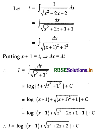 RBSE Solutions for Class 12 Maths Chapter 7 Integrals Ex 7.4 9