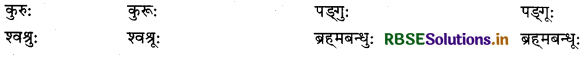 RBSE Class 12 Sanskrit व्याकरणम् प्रत्ययाः 21