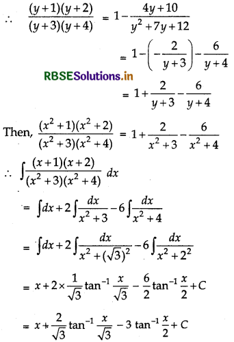 RBSE Solutions for Class 12 Maths Chapter 7 Integrals Ex 7.5 23