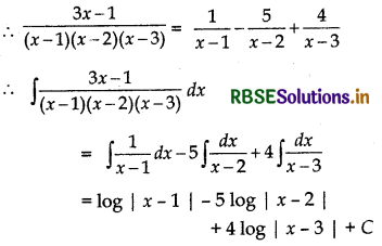 RBSE Solutions for Class 12 Maths Chapter 7 Integrals Ex 7.5 3