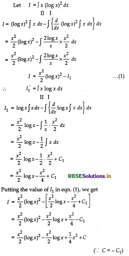 RBSE Solutions for Class 12 Maths Chapter 7 Integrals Ex 7.6 16