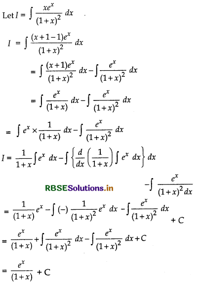 RBSE Solutions for Class 12 Maths Chapter 7 Integrals Ex 7.6 19