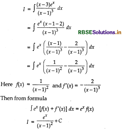 RBSE Solutions for Class 12 Maths Chapter 7 Integrals Ex 7.6 22
