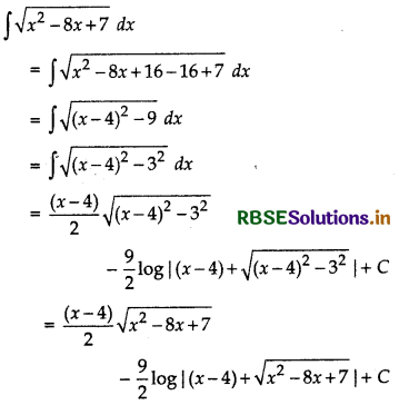 RBSE Solutions for Class 12 Maths Chapter 7 Integrals Ex 7.7 12