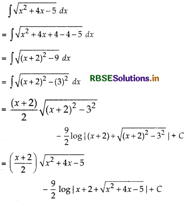 RBSE Solutions for Class 12 Maths Chapter 7 Integrals Ex 7.7 6