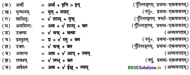 RBSE Solutions for Class 12 Sanskrit Shashwati Chapter 2 रघुकौत्ससंवादः 3