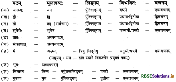 RBSE Solutions for Class 12 Sanskrit Shashwati Chapter 2 रघुकौत्ससंवादः 4