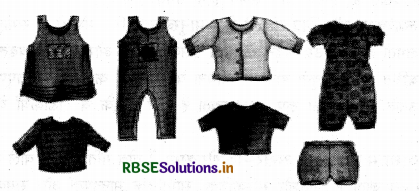 RBSE Class 11 Home Science Important Questions Chapter 14 हमारे परिधान 1