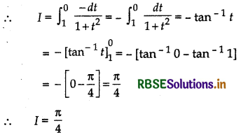 RBSE Solutions for Class 12 Maths Chapter 7 Integrals Ex 7.10 6