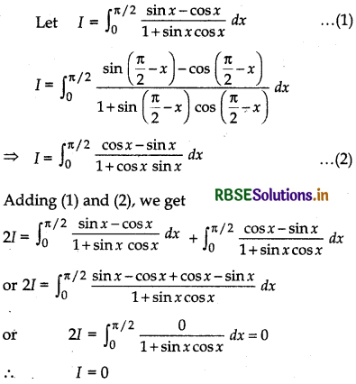 RBSE Solutions for Class 12 Maths Chapter 7 Integrals Ex 7.11 14