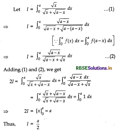 RBSE Solutions for Class 12 Maths Chapter 7 Integrals Ex 7.11 17