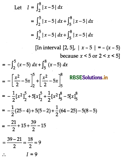RBSE Solutions for Class 12 Maths Chapter 7 Integrals Ex 7.11 6