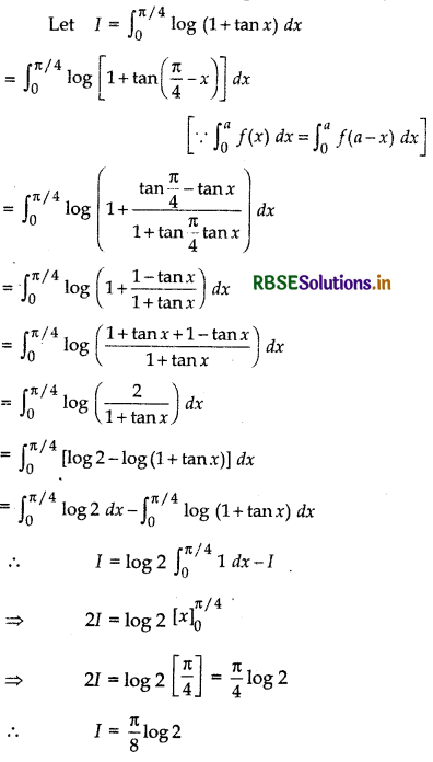 RBSE Solutions for Class 12 Maths Chapter 7 Integrals Ex 7.11 8