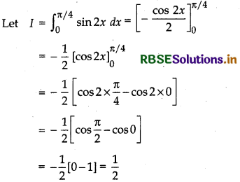RBSE Solutions for Class 12 Maths Chapter 7 Integrals Ex 7.9 4