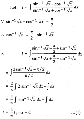 RBSE Solutions for Class 12 Maths Chapter 7 Integrals Miscellaneous Exercise 15