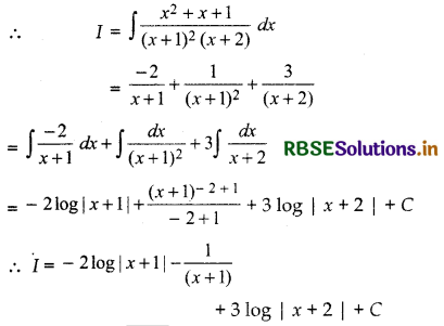 RBSE Solutions for Class 12 Maths Chapter 7 Integrals Miscellaneous Exercise 19