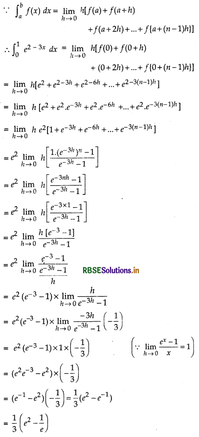 RBSE Solutions for Class 12 Maths Chapter 7 Integrals Miscellaneous Exercise 40