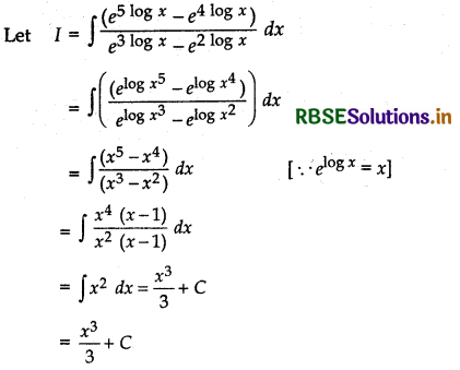 RBSE Solutions for Class 12 Maths Chapter 7 Integrals Miscellaneous Exercise 9
