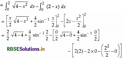 RBSE Solutions for Class 12 Maths Chapter 8 Application of Integrals Ex 8.2 13