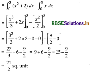 RBSE Solutions for Class 12 Maths Chapter 8 Application of Integrals Ex 8.2 6
