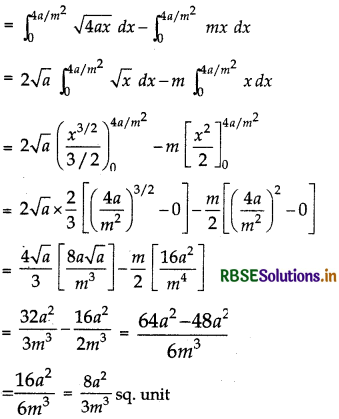 RBSE Solutions for Class 12 Maths Chapter 8 Application of Integrals Miscellaneous Exercise 16