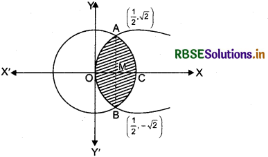 RBSE Solutions for Class 12 Maths Chapter 8 Application of Integrals Miscellaneous Exercise 29