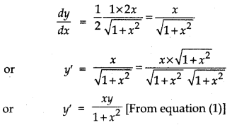 RBSE Solutions for Class 12 Maths Chapter 9 Differential Equations Ex 9.2 1