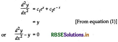 RBSE Solutions for Class 12 Maths Chapter 9 Differential Equations Ex 9.3 14