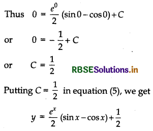 RBSE Solutions for Class 12 Maths Chapter 9 Differential Equations Ex 9.4 14