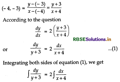 RBSE Solutions for Class 12 Maths Chapter 9 Differential Equations Ex 9.4 17