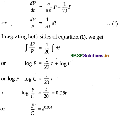 RBSE Solutions for Class 12 Maths Chapter 9 Differential Equations Ex 9.4 21