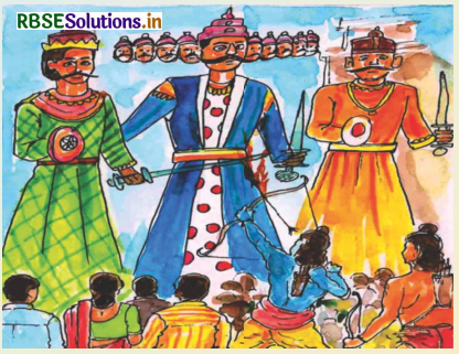 RBSE Solutions for Class 5 English Chapter 6 The Dussehra Festival 4