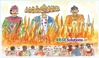 RBSE Solutions for Class 5 English Chapter 6 The Dussehra Festival 5