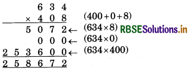 RBSE 5th Class Maths Solutions Chapter 3 Multiplication and Division 9