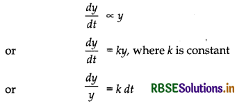 RBSE Solutions for Class 12 Maths Chapter 9 Differential Equations Miscellaneous Exercise 21