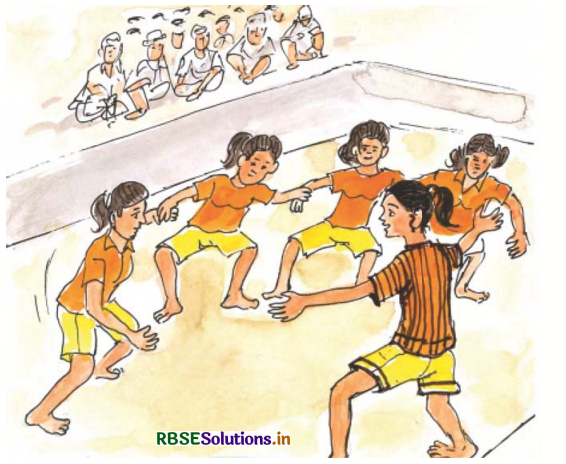 RBSE Solutions for Class 5 Hindi Chapter 12 मजेदार कबड्डी 1