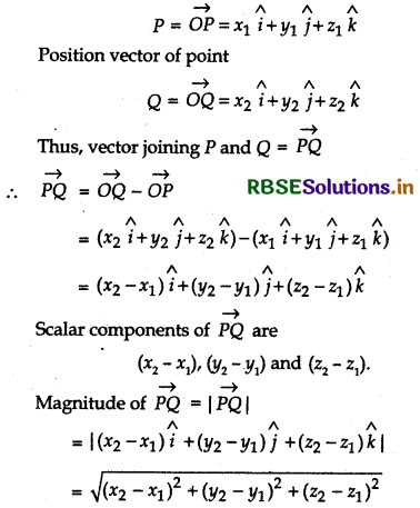 RBSE Solutions for Class 12 Maths Chapter 10 Vector Algebra Miscellaneous Exercise 3