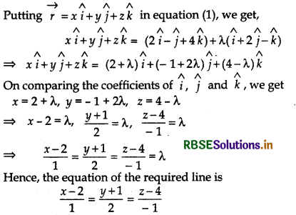 RBSE Solutions for Class 12 Maths Chapter 11 Three Dimensional Geometry Ex 11.2 4
