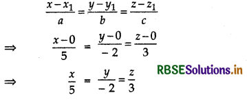 RBSE Solutions for Class 12 Maths Chapter 11 Three Dimensional Geometry Ex 11.2 6