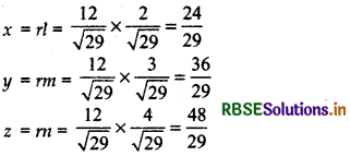 RBSE Solutions for Class 12 Maths Chapter 11 Three Dimensional Geometry Ex 11.3 4