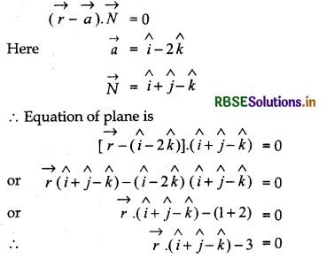 RBSE Solutions for Class 12 Maths Chapter 11 Three Dimensional Geometry Ex 11.3 8