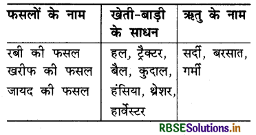 RBSE Solutions for Class 4 Hindi Chapter 11 मेरे गाँव के खेत में 2