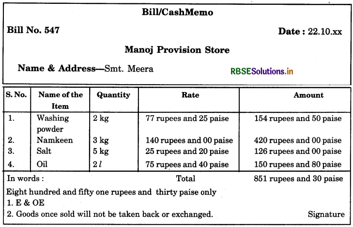 RBSE 5th Class Maths Solutions Chapter 10 Currency 24