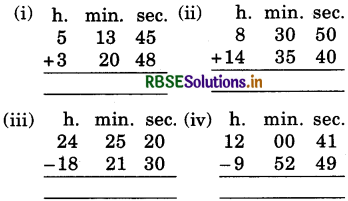 RBSE 5th Class Maths Solutions Chapter 11 Time 12