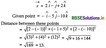 RBSE Solutions for Class 12 Maths Chapter 11 Three Dimensional Geometry Miscellaneous Exercise 15