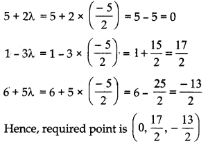 RBSE Solutions for Class 12 Maths Chapter 11 Three Dimensional Geometry Miscellaneous Exercise 8