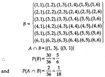 RBSE Solutions for Class 12 Maths Chapter 13 Probability Ex 13.1 10