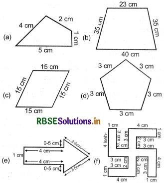 RBSE 5th Class Maths Solutions Chapter 14 Perimeter and Area 10