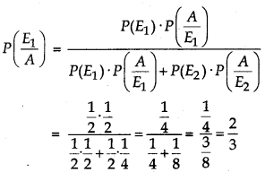 RBSE Solutions for Class 12 Maths Chapter 13 Probability Ex 13.3 1