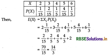 RBSE Solutions for Class 12 Maths Chapter 13 Probability Ex 13.4 16